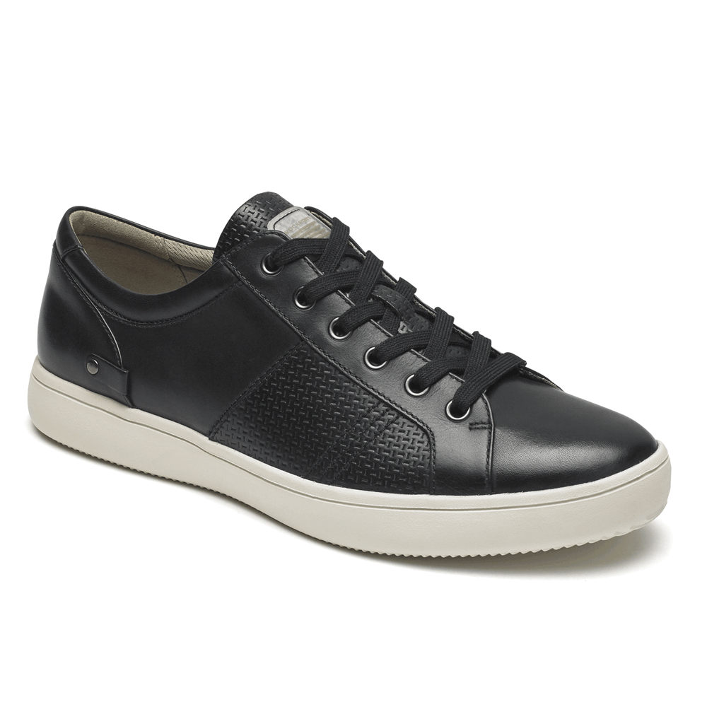 Tenis Rockport Homem Pretas - Colle Tie - 07645KFVU